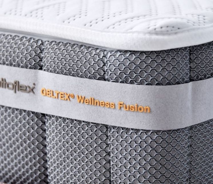 Geltex Wellness Fusion matelas lattoflex geltex