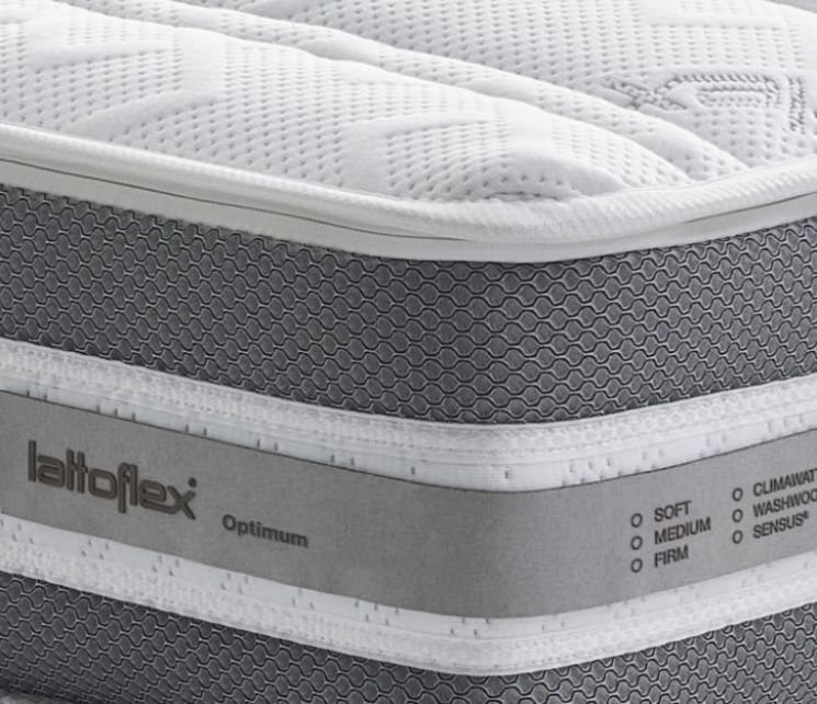 OPTIMUM curved matelas lattoflex en latex